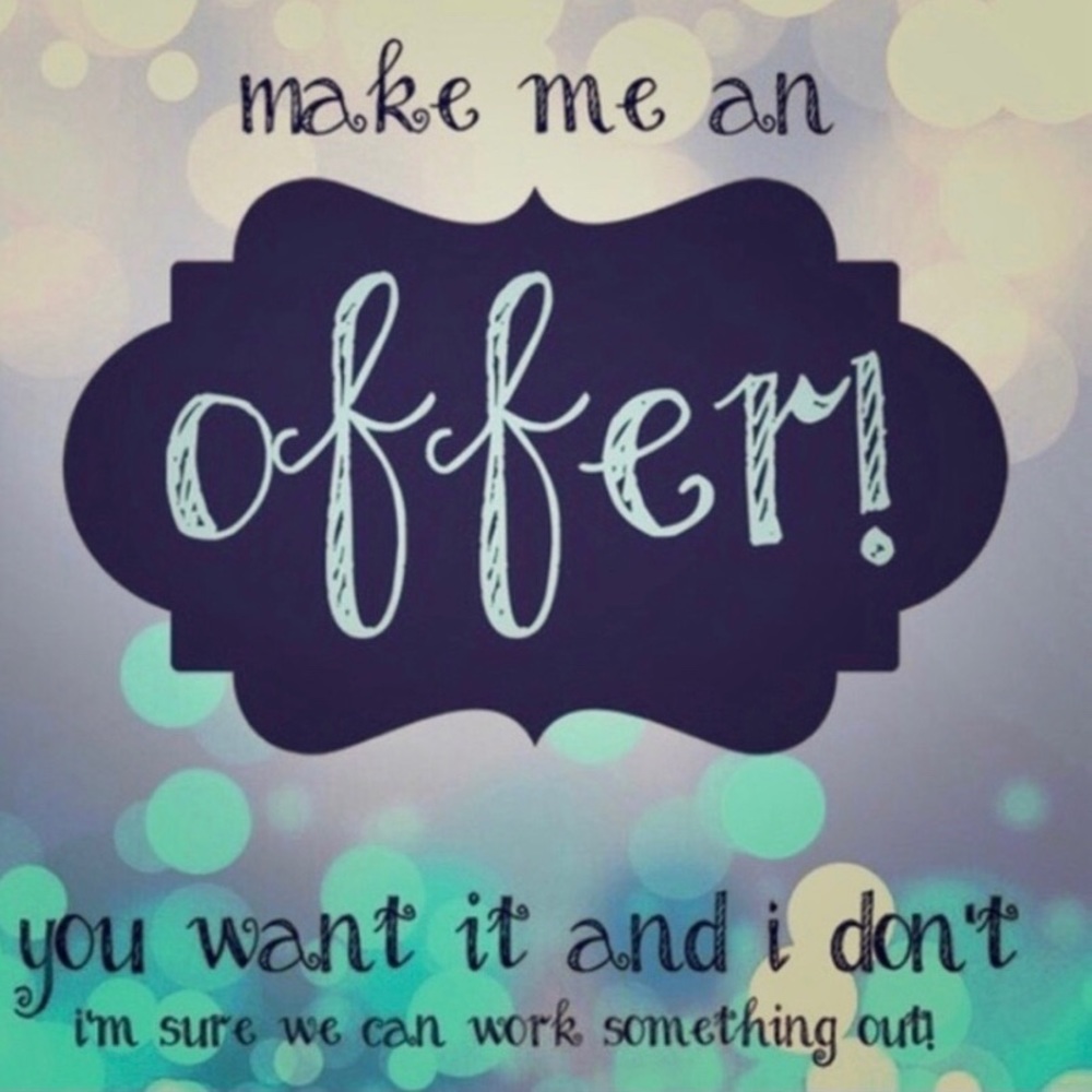 Offer please !🤗